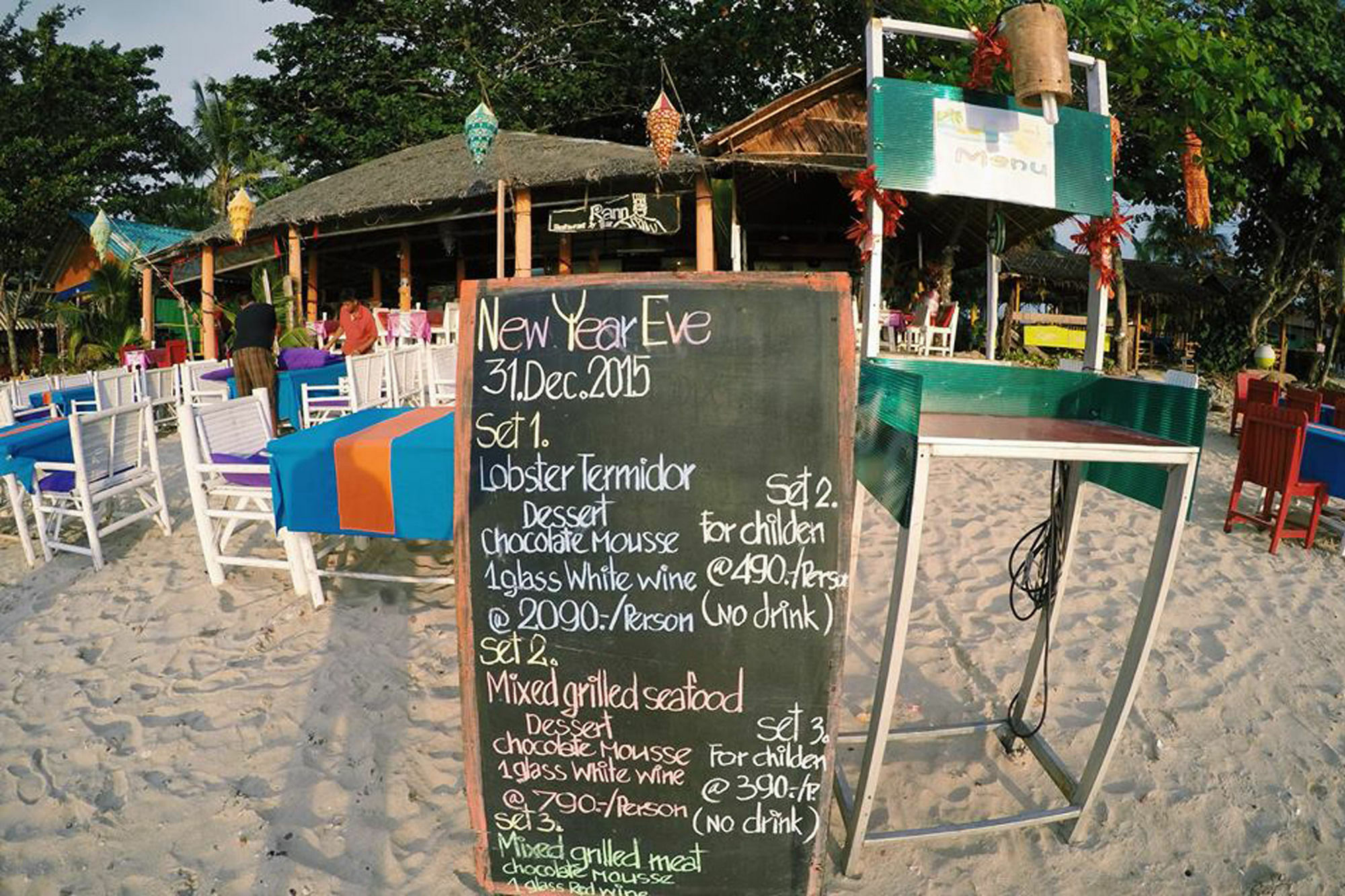 Rann Chalet Beach Side Koh Lanta Bagian luar foto